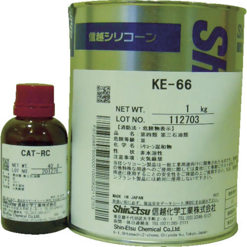 KE66信越 密封 一般工业用 2液型 1Kg