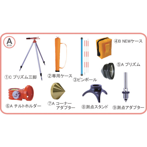 PQ1.0ASETSTS 反射棱镜 波克Q1英寸A套装